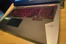 Laptop ASUS ROG G752 i7, GTX 1060, 32GB RAM, SSD, nowa bateria