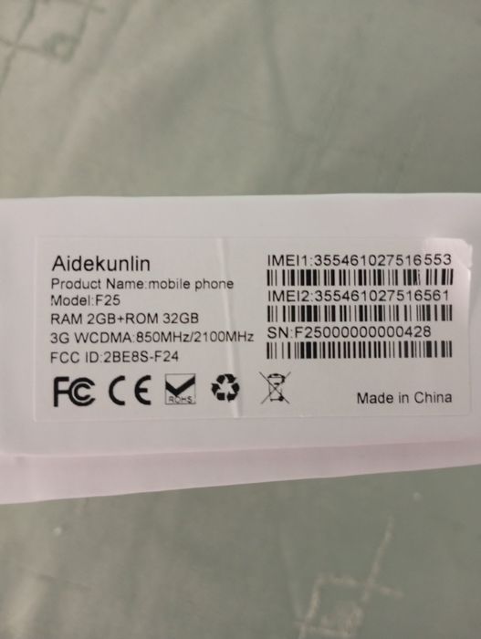 Смартфон F25 2*32GB