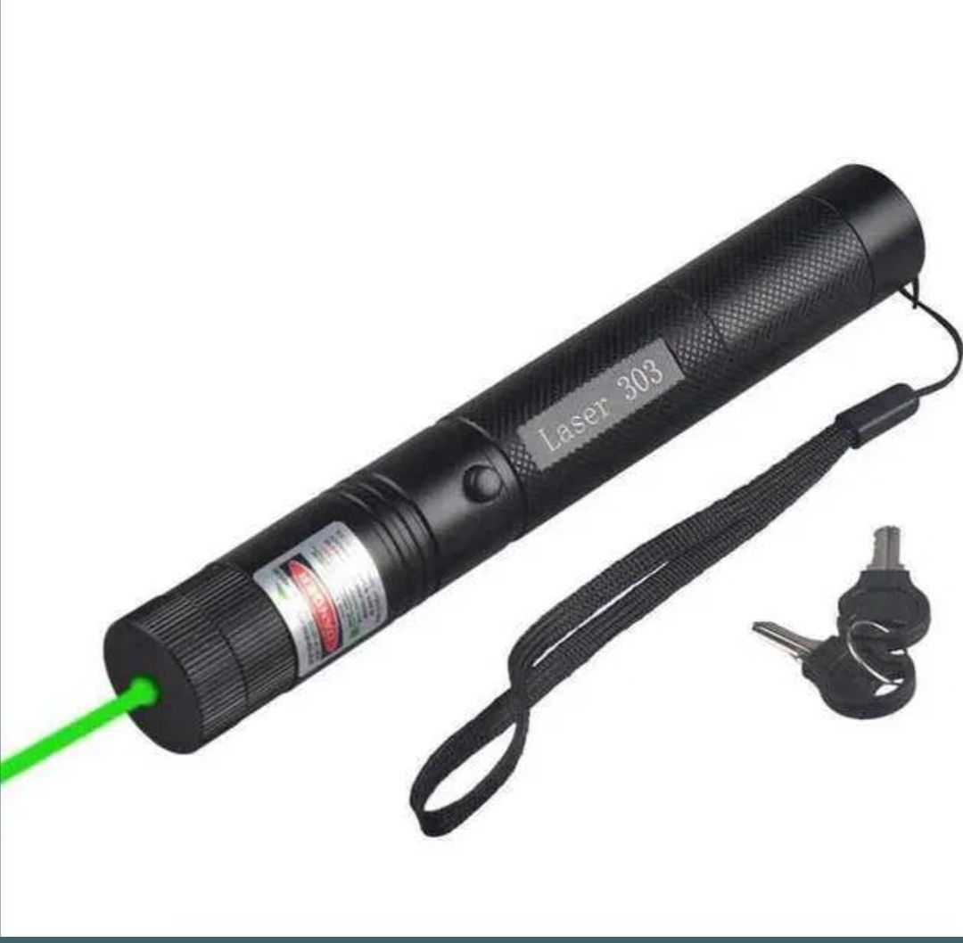 Мощная лазерная указка Green Laser 303 зелёный