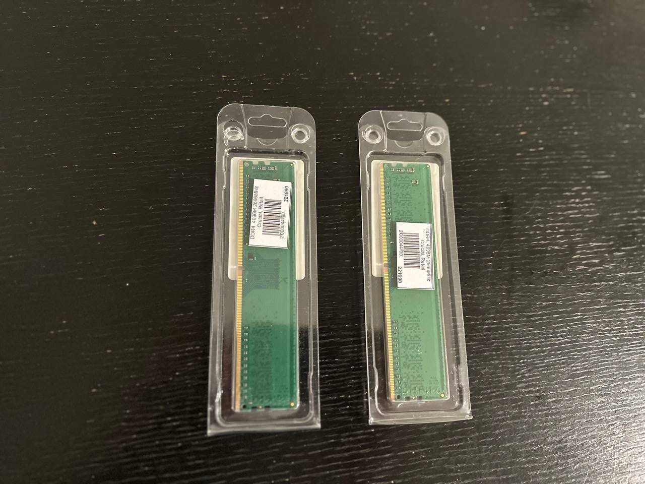 Оперативна пам'ять DDR4-2666 4GB Crucial (2 шт.)