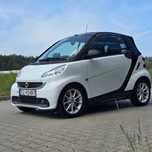 Smart Fortwo cabrio, wspomaganie, klimatyzacja, passion