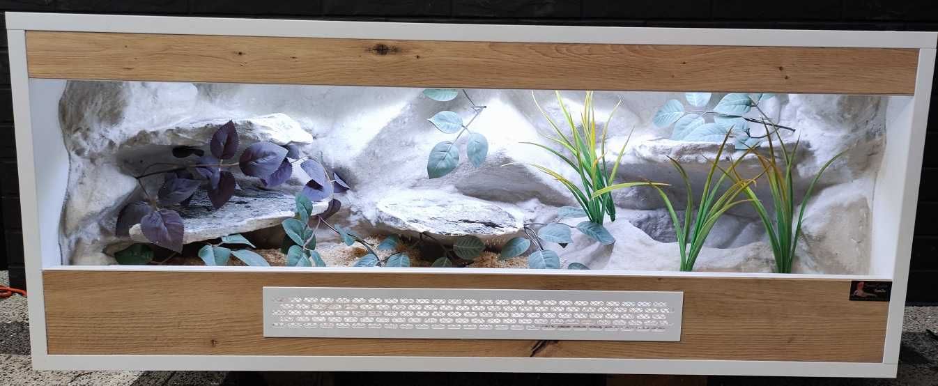 Terrarium nr500 100/40/40 dla węża boa pytona zbożówki - NA ZAMÓWIENIE