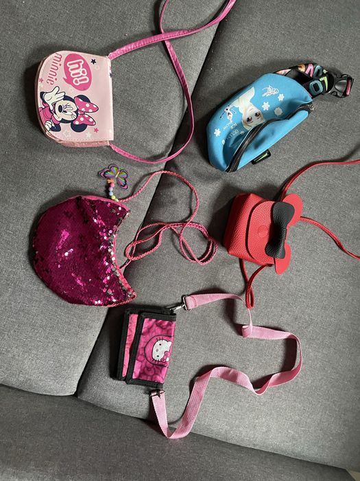 Torebka portfonetka Myszka Minnie Elza Hello Kitty