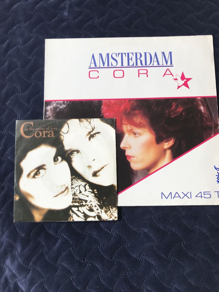 CORA - In The Name Of Love/ Amsterdam. Pakiet 2 winyli ,Italo.