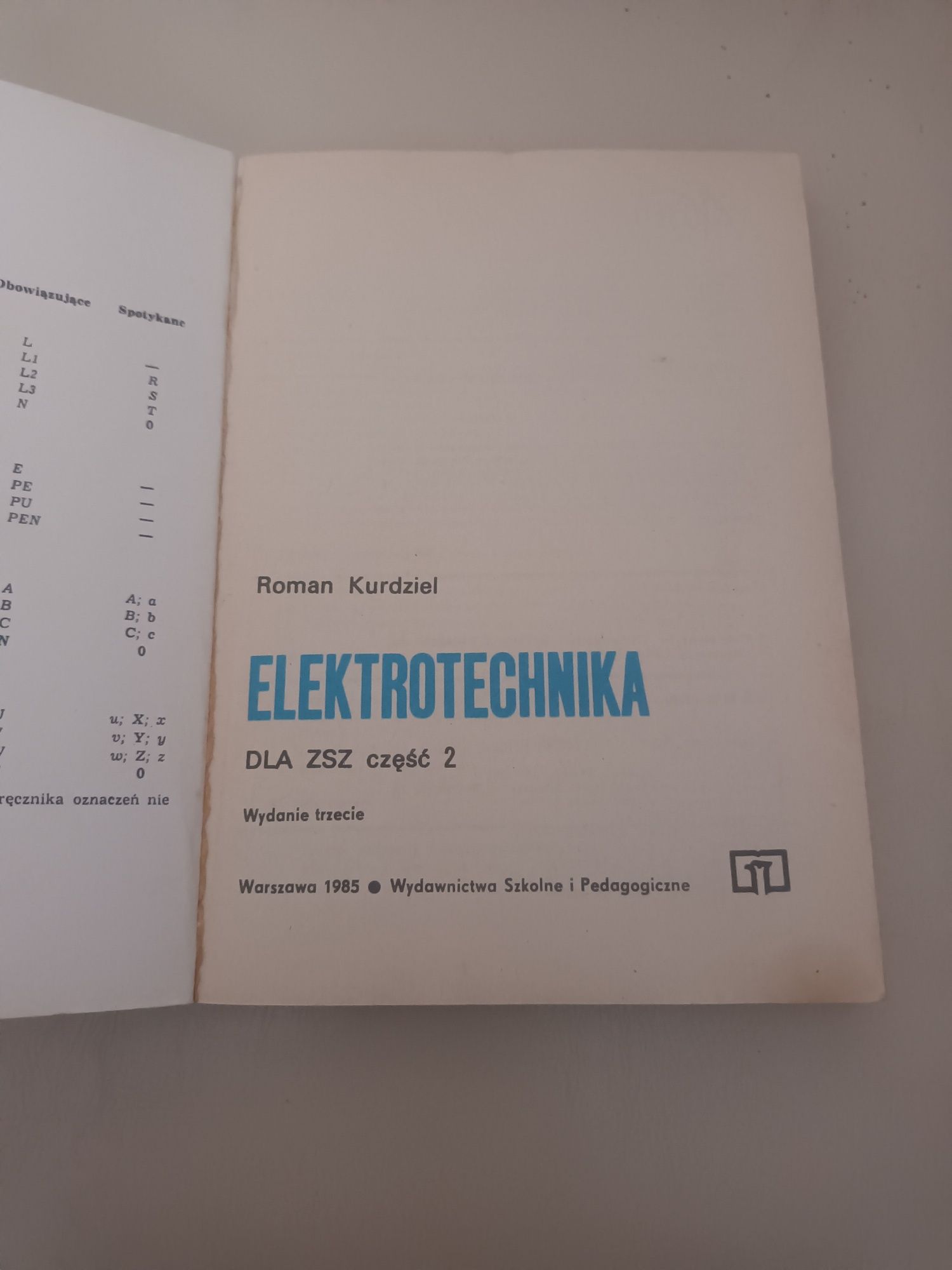 Podręcznik Elektrotechnika dla ZSZRoman Kurdziel