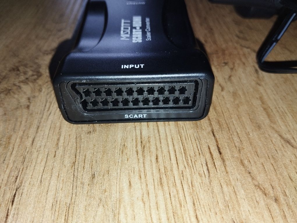 Adapter konwerter Scart HDMI