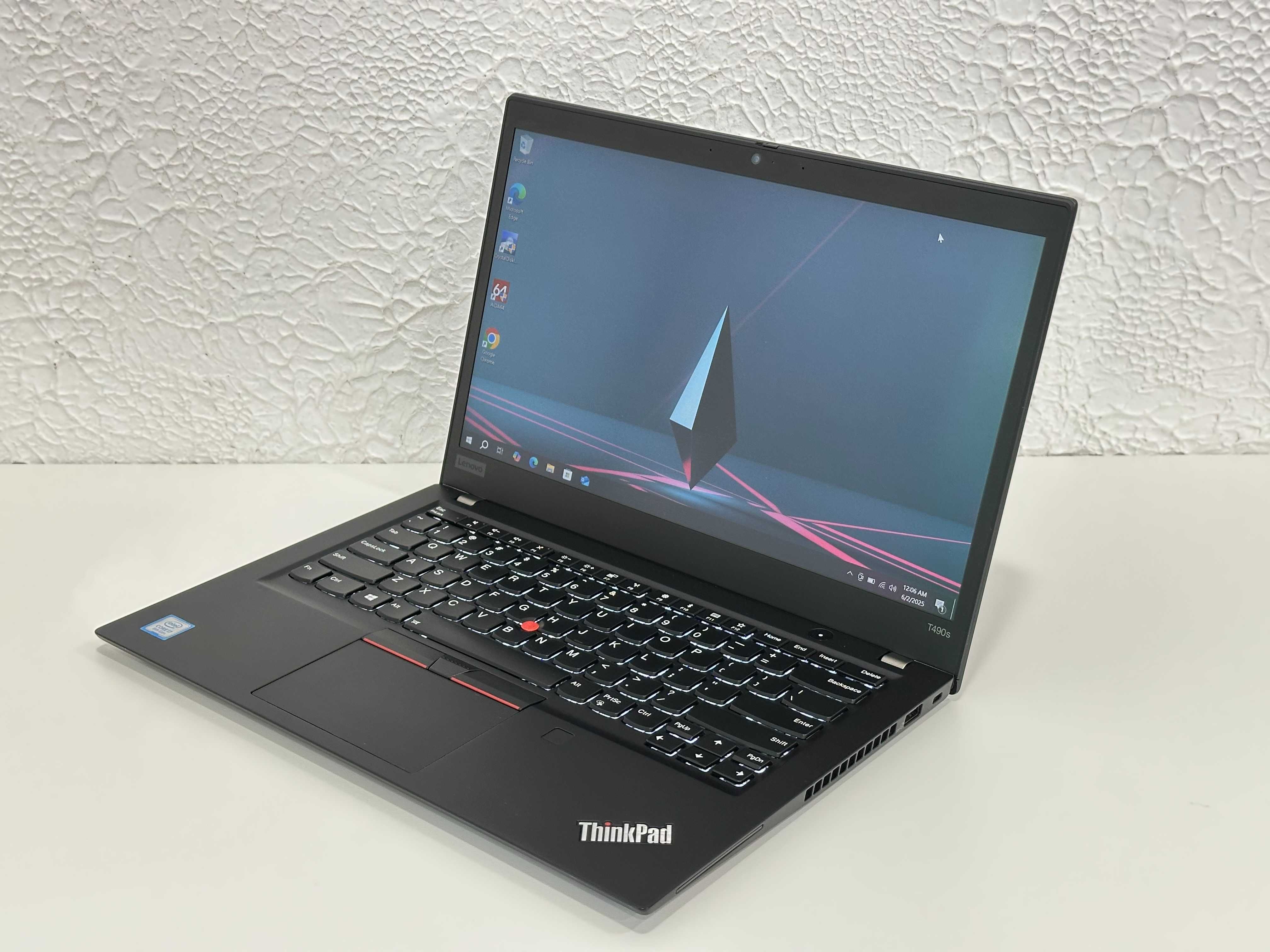 Ноутбук Lenovo ThinkPad T490s 14 IPS FHD/4(8)ядра/i7-8565U/8gb/256gSSD