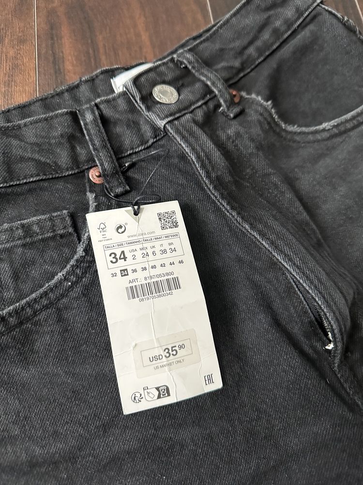 Джинсові шорти Zara 34 розмір