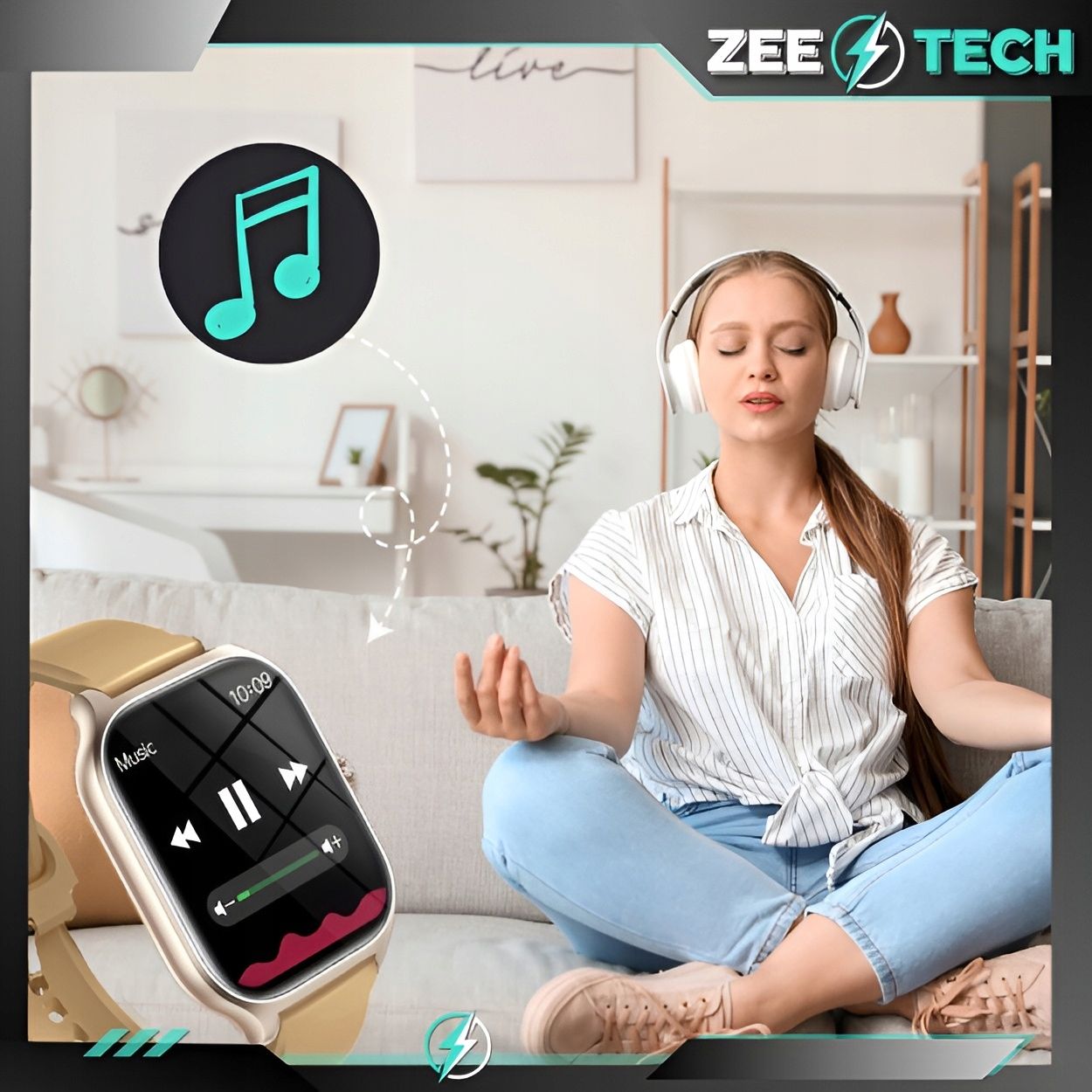 Smartwatch Męski Damski Zegarek Rozmowy J.polski Tętno Ciśnienie Tlen