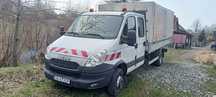 Iveco Daily 70C17  Iveco Daily 70C17 Podwójna kab. 7 os, paka 4,5m, 170KM, bliźniaki, hak