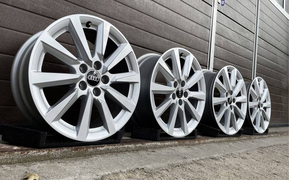 4x felgi aluminiowe 5x100 r16 et40 6,5J Alufelgi Oryginalne AUDI
