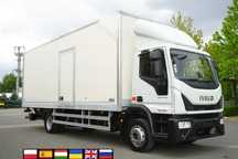 Iveco urocargo 12.210 / Kontener 18 EPAL / 130 tys. km! / Winda Dhollandia 1500 kg  _232421_