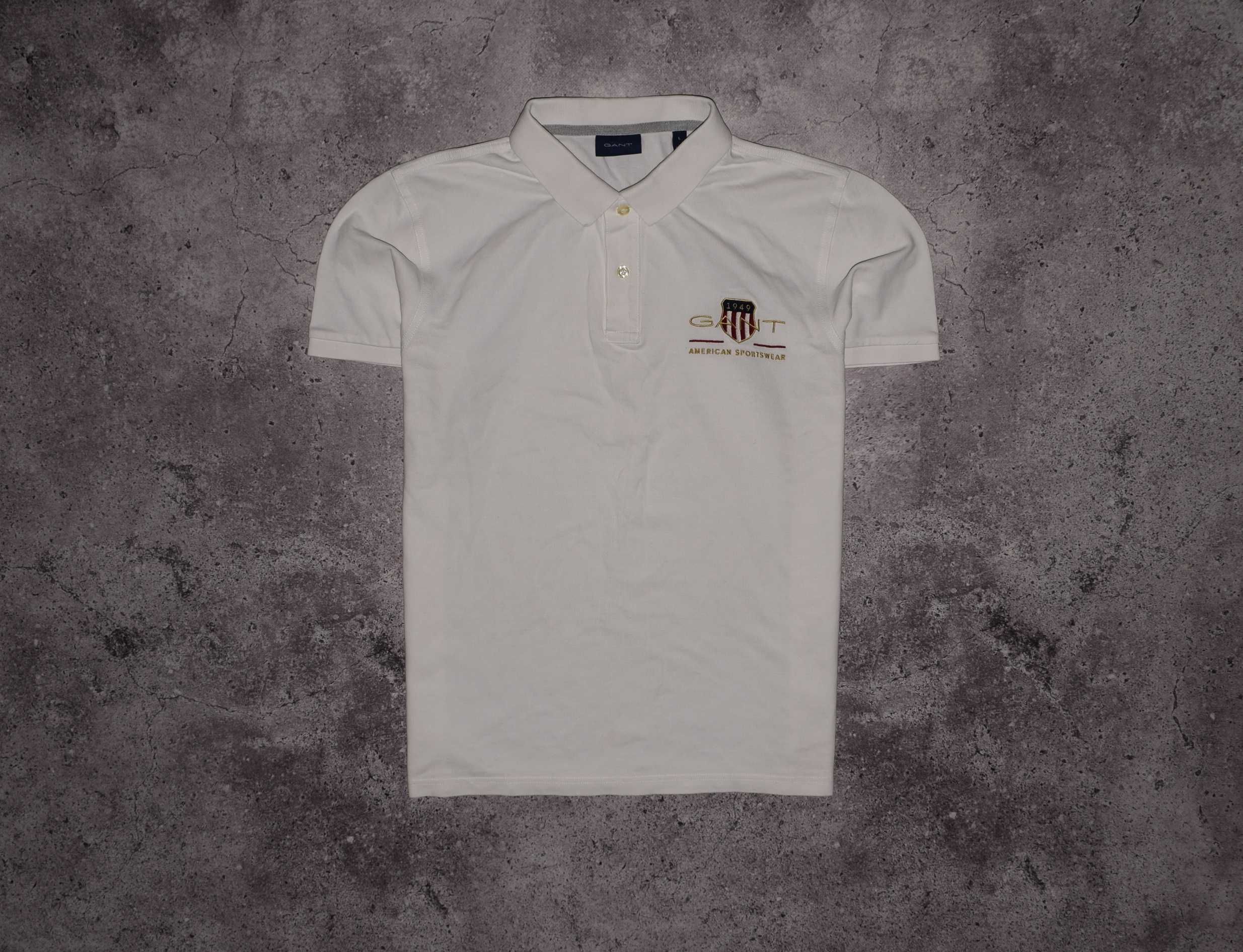 Чоловіча Футболка Gant Polo (Мужское Поло Гант )
