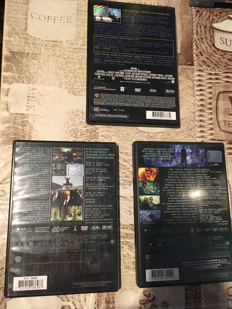Matrix trylogia DVD