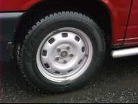 15” - Felgi WZMACNIANE do Bus -  VW T4  - 5x112 , r15 cali - Volkswagen Transporter Multivan Caravelle - VW Sharan  + SEAT Alhambra  +  FORD Galaxy -  Stalowe Koło Dojazdowe Rezerwowe Zapasowe Dojazdówka Zapasówka Rezerwa
