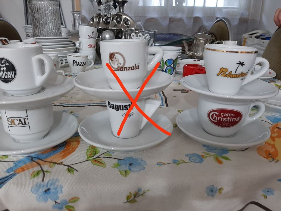 Várias Chavenas café ( coleção)