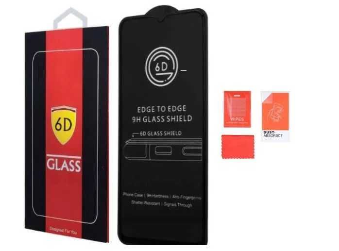 Szkło hartowane 6D Full Glass Samsung A41 black