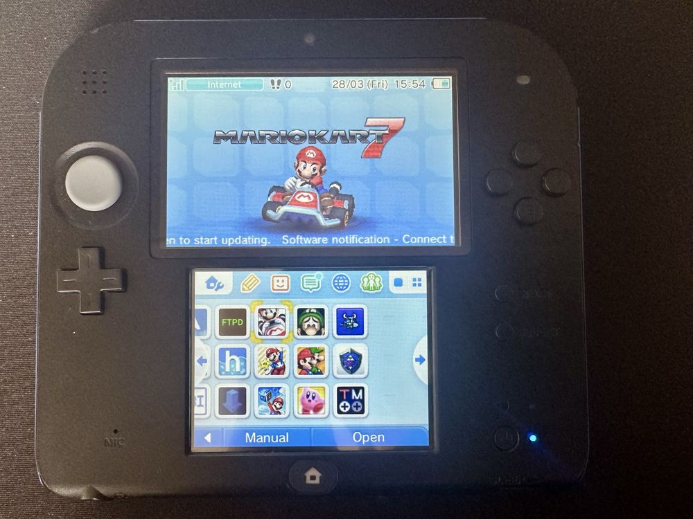 Nintendo 2DS 4Gb + 32Gb (Повний комплект+Кардрідер)