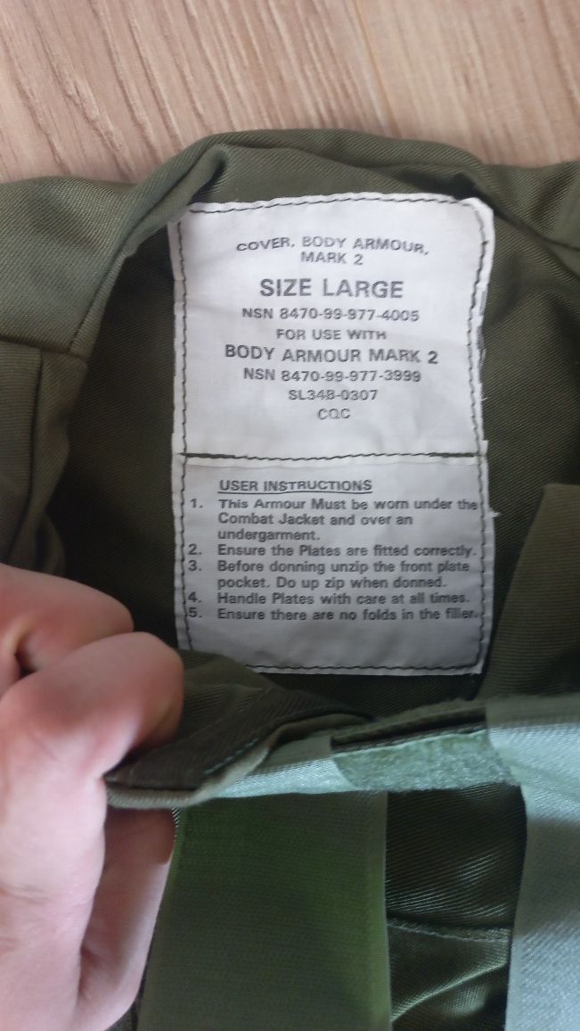 Pokrowiec brytyjski mk 2 bez wkładów