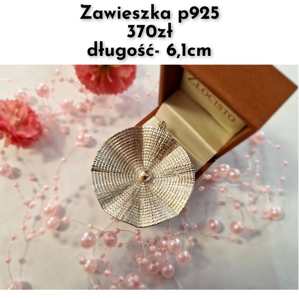 Srebrne zawieszki