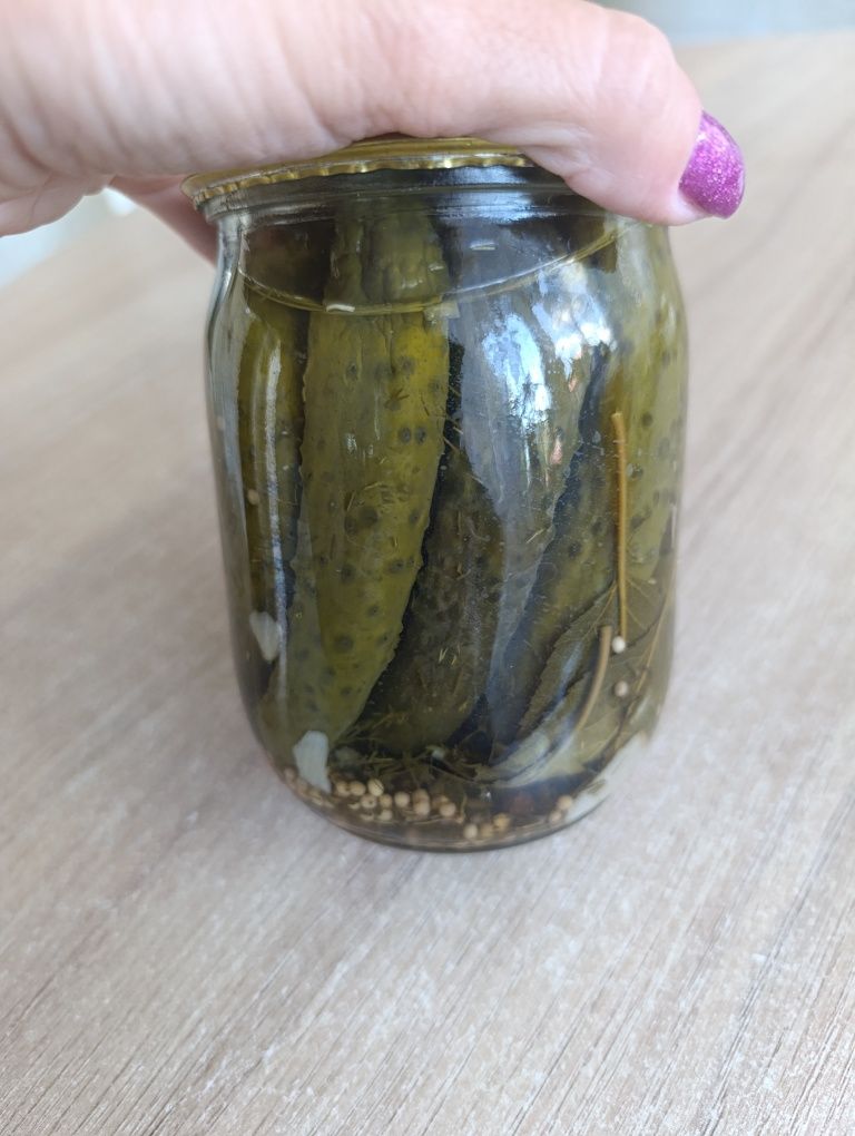 Огірки мариновані