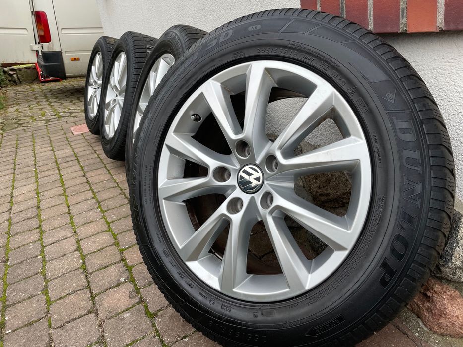 Koła felgi Vw Touareg 5x130 zima 255/55/18