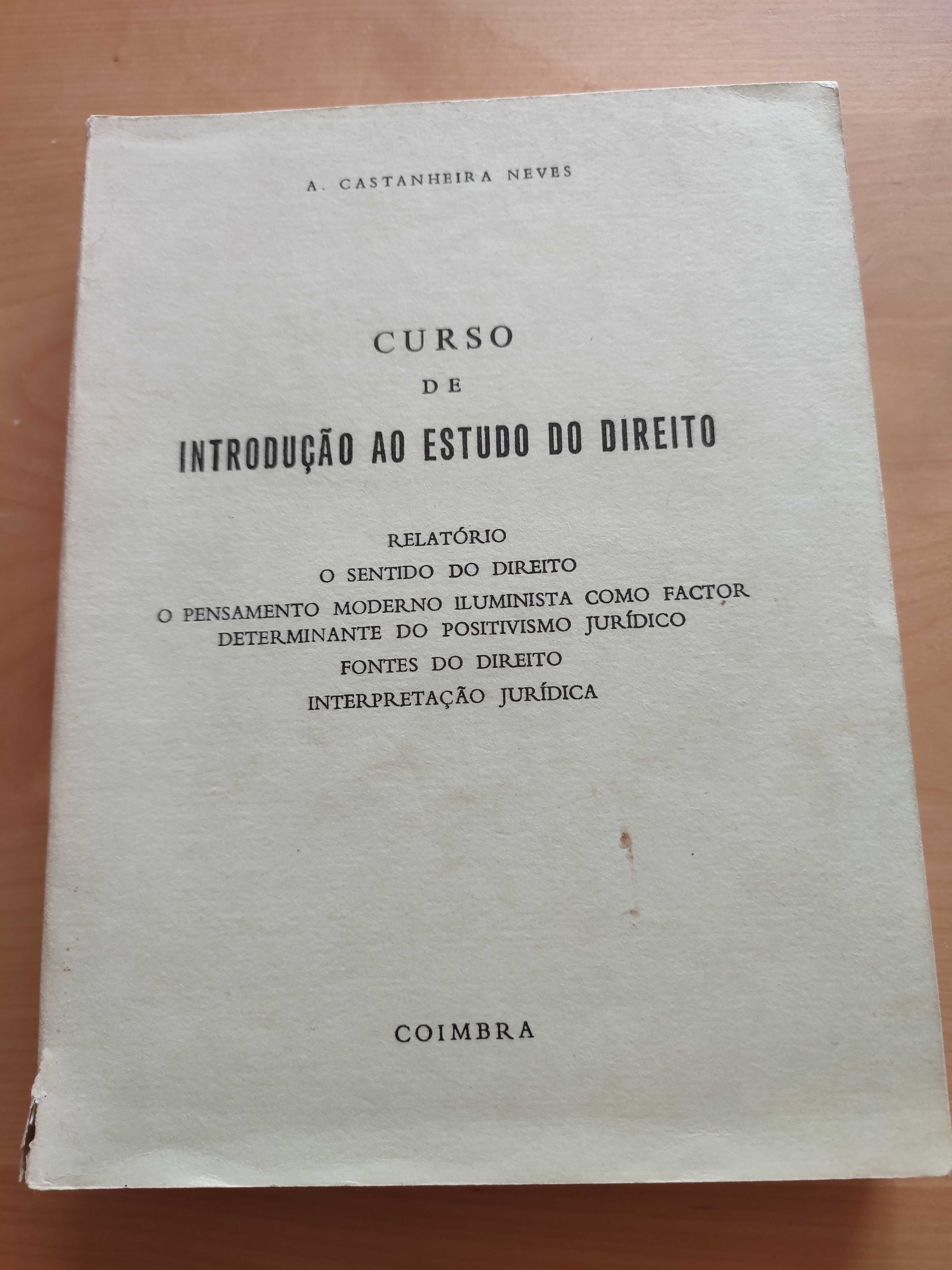 Livros de Introdução ao Estudo do Direito
