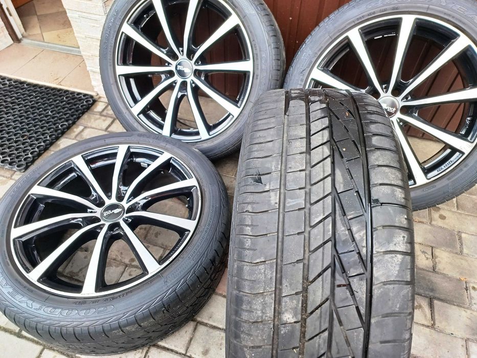 Alufelgi ROCK 20" 5x108 + opony GOODYEAR Excellence 245/55  VOLVO,AUDI