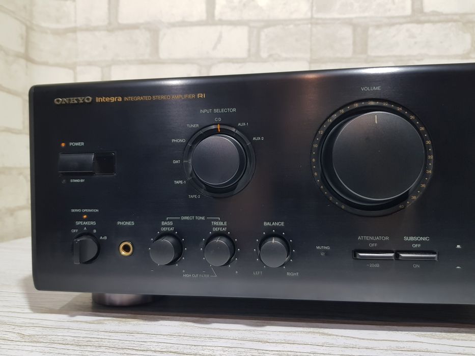 TOP! Hi-Fi Стерео підсилювач ONKYO INTEGRA A-8850, *2x120 Вт, б/у з Ні