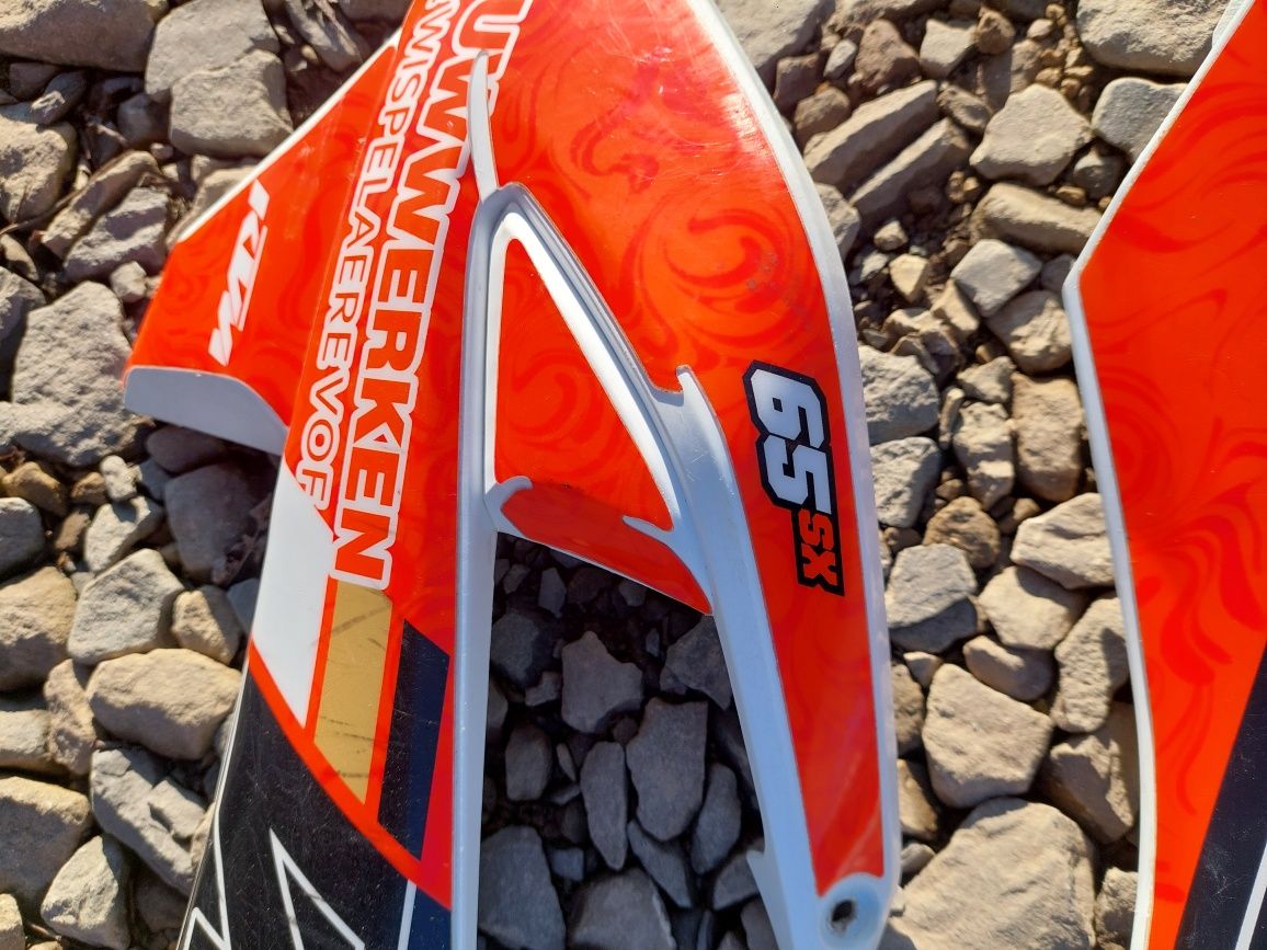 Ktm sx 65 Plastik owiewka boczek ogon błotnik zadupek cross nadkole