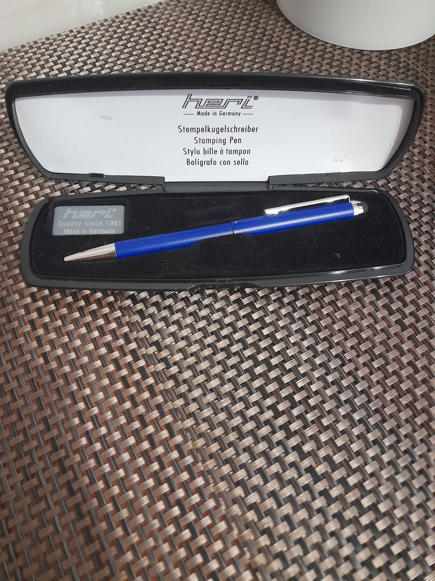 Heri V3303, ручка-штамп со стилусом
