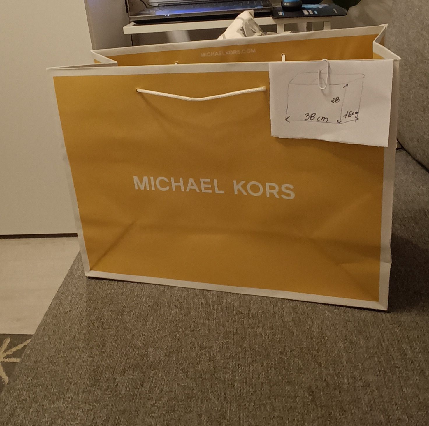 Torba Michael Kors papierowa