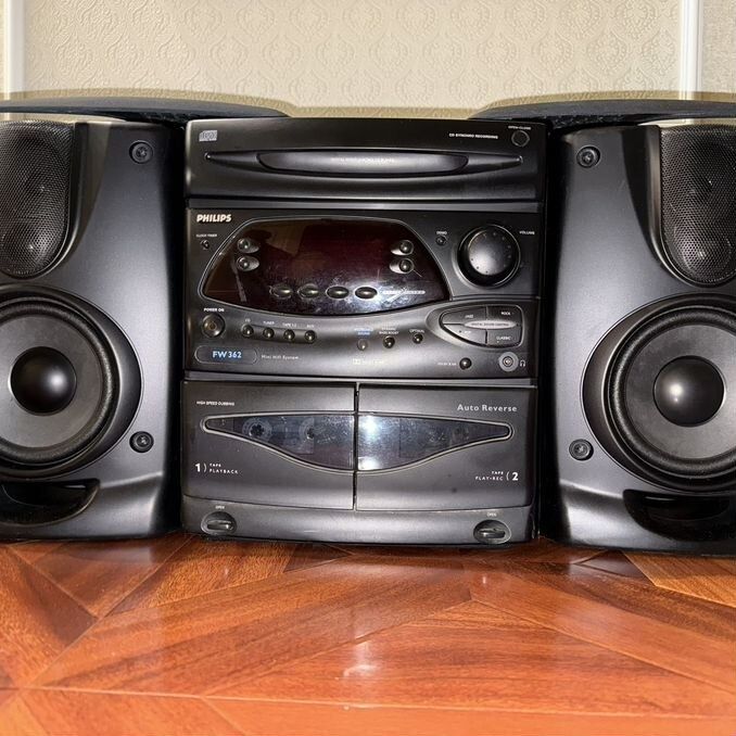 Philips FW372C, музыкальный центр, колонки