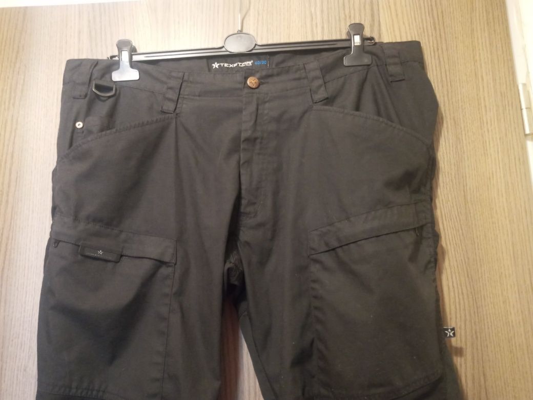 Textar spodnie męskie bojowki Cargo black 30/40 XL