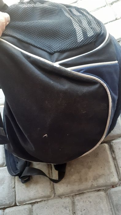 Спортиный рюкзак Adidas.Оригинал 55*30*25смЧерно-синий.35-40L