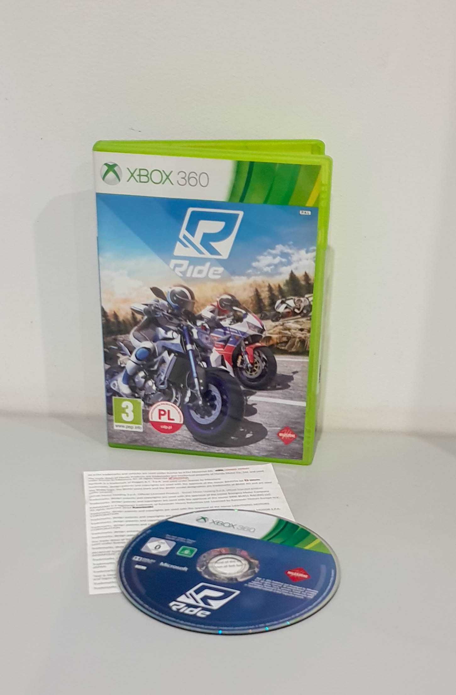 Gra RIDE XBOX 360 2xPL Wyścigi Motorów Polski Dubbing