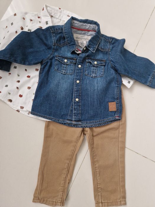 Koszula świąteczna 68 spodnie