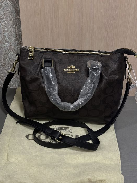 Сумка жіноча Coach Georgia Satchel Bag Коричнева