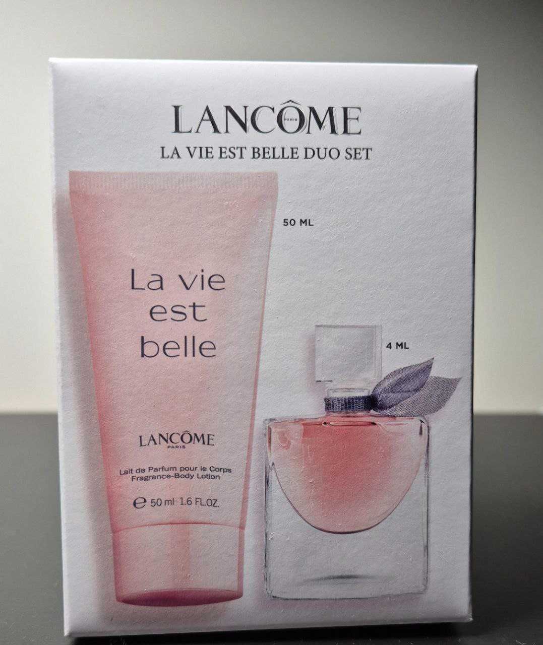 Zestaw Lancome "La vie est belle" EDP 4 ml i krem 50ml