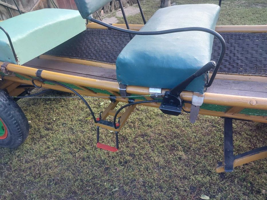 Sprzedam wóz  konny wasong wiklinowy.