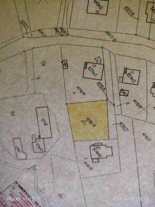 Budowlana działka pod dom – Ligota, cisza i spokój