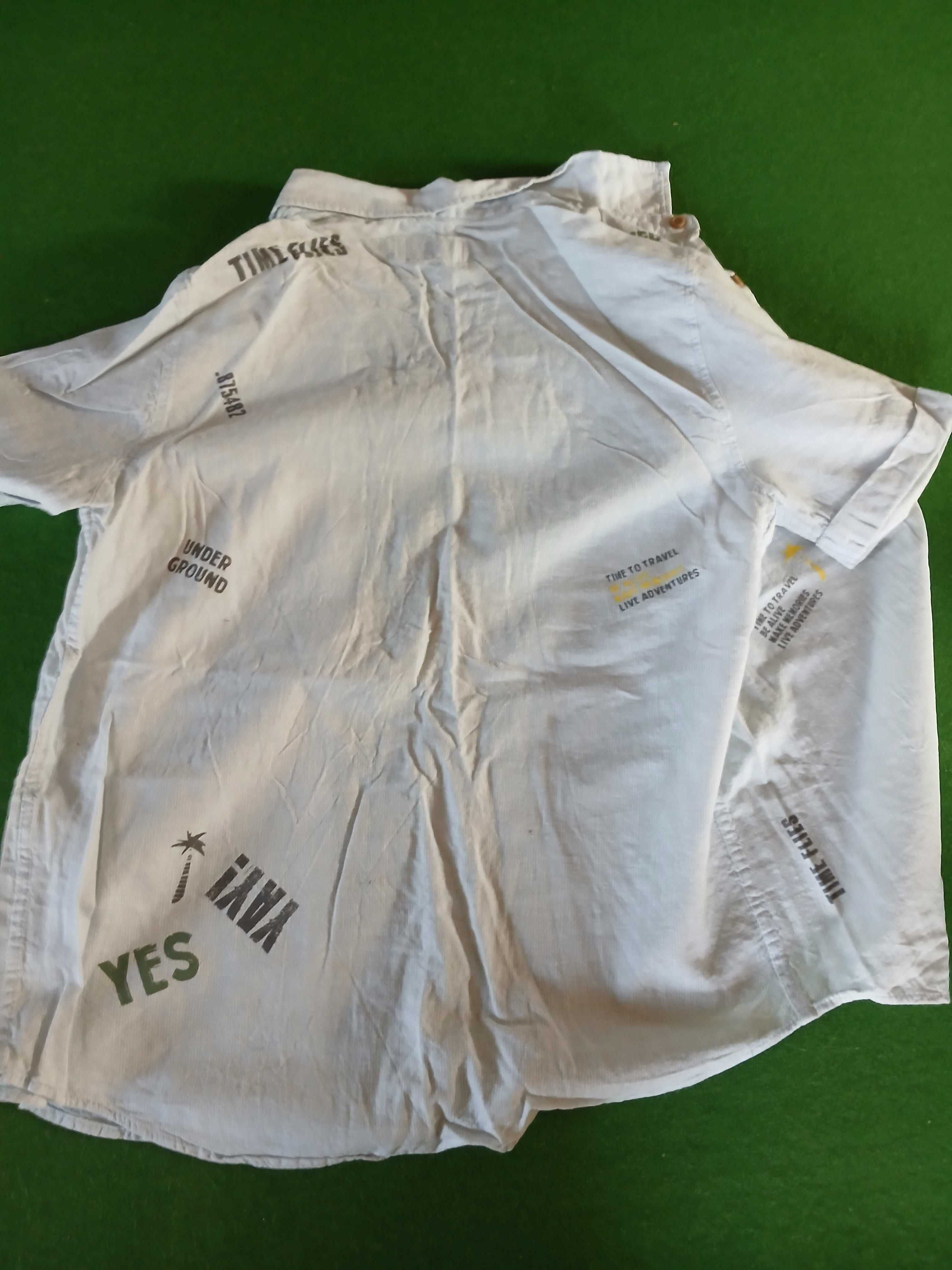 Zestaw koszul chłopiecych ZARA kids + Converse roz. 152 / size 11/12