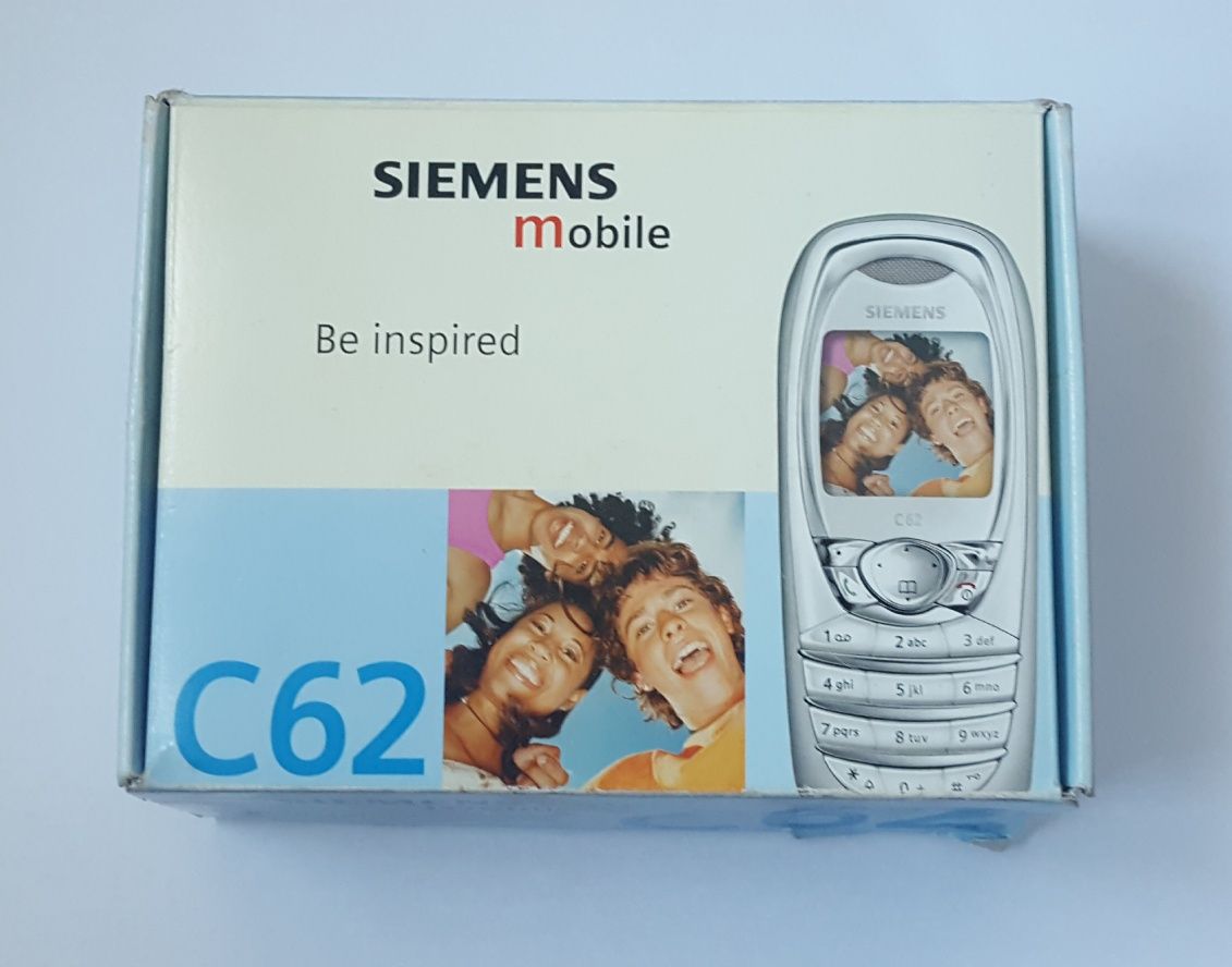 Siemens C62 * aparat * pudełko * instrukcje * telefon * komórka ***