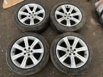 Alufelgi 18 cali z oponami 245/45 R18 M+S Jaguar XF X250