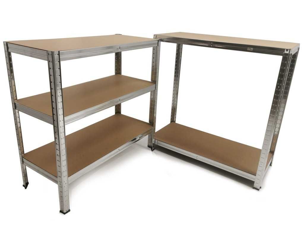 MAR-POL Regał Garażowy Magazynowy Metalowy 180x90x40cm 2w1 M90060