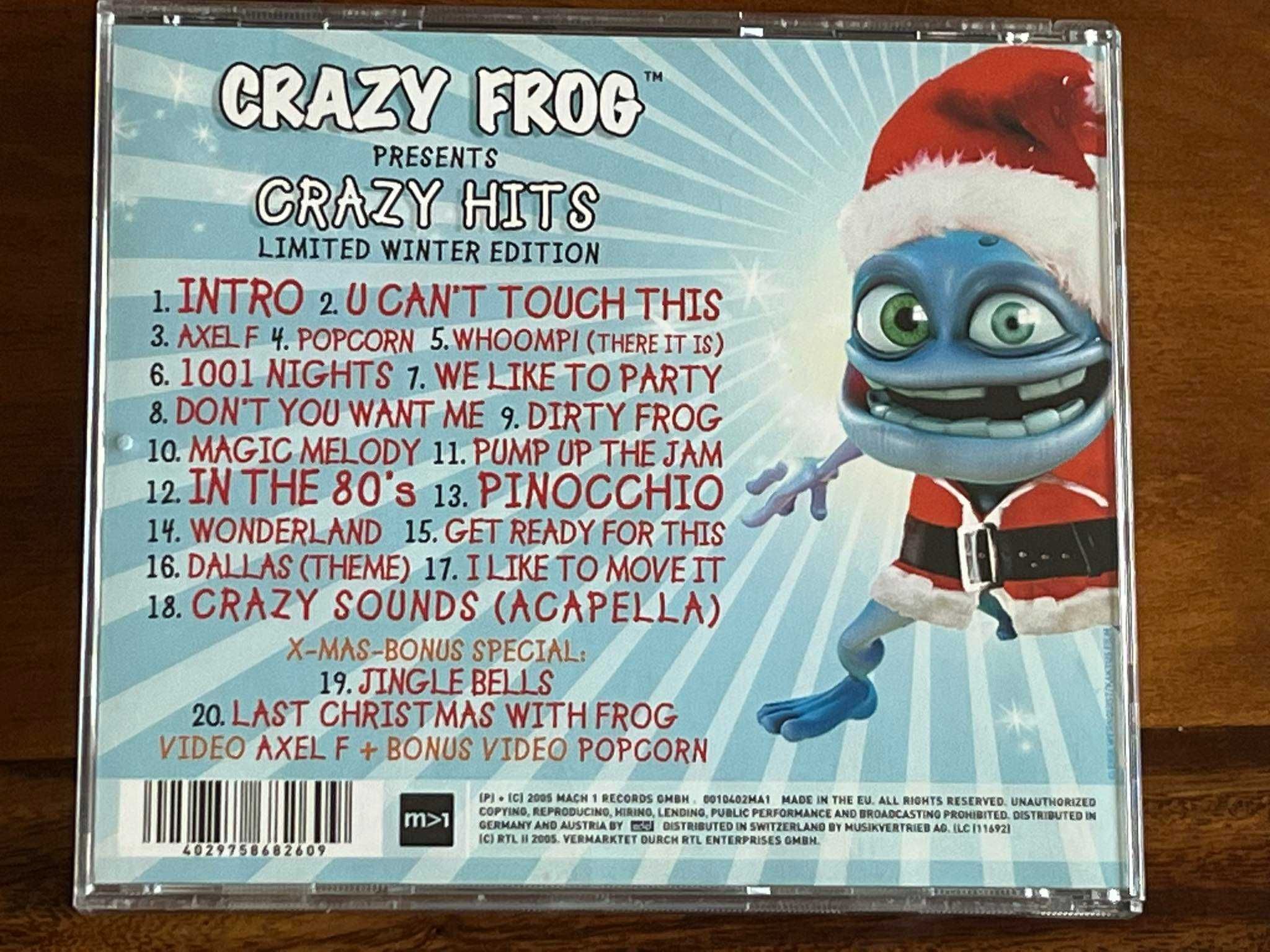 Crazy Frog -Crazy Hits -Limited Edition -CD - EX+! UNIKAT