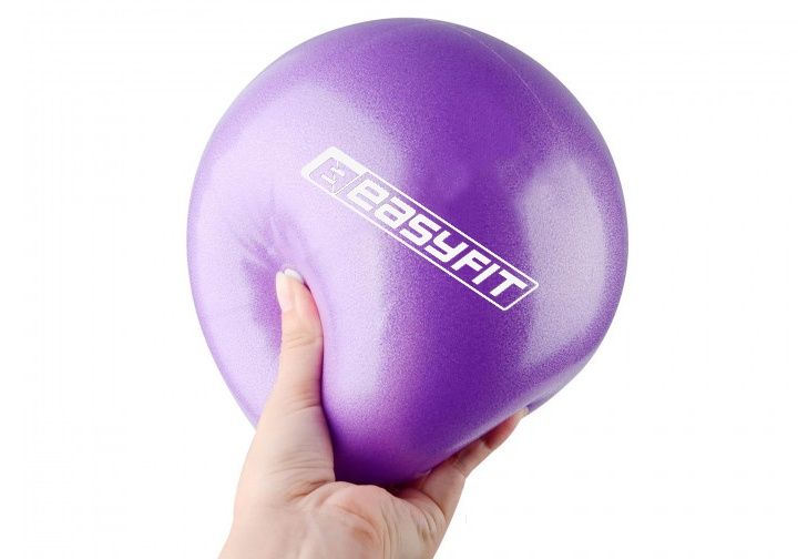 Мяч для пилатеса 25 см фиолетовый