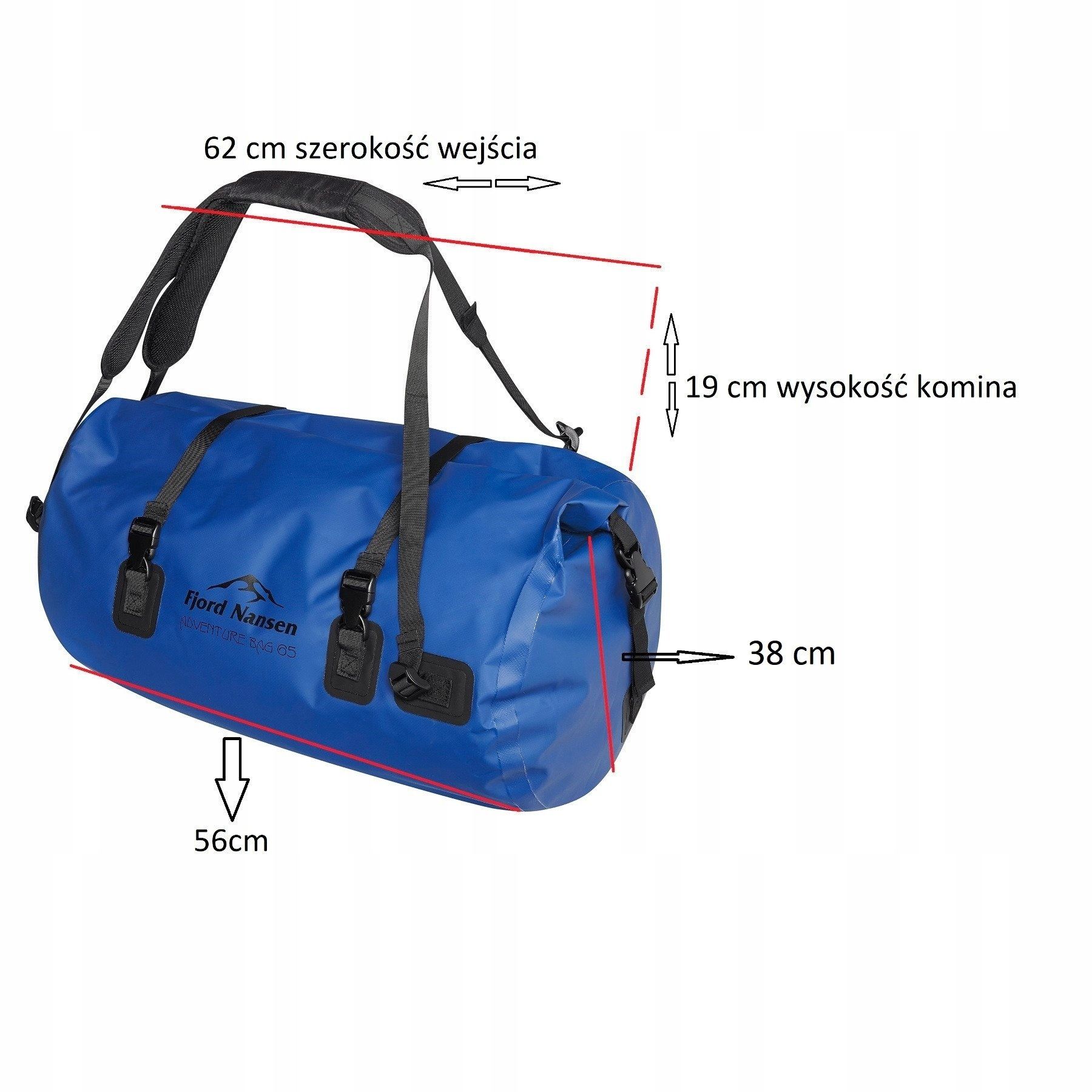 Fjord Nansen Wodoszczelna Torba Adventure Bag 65l