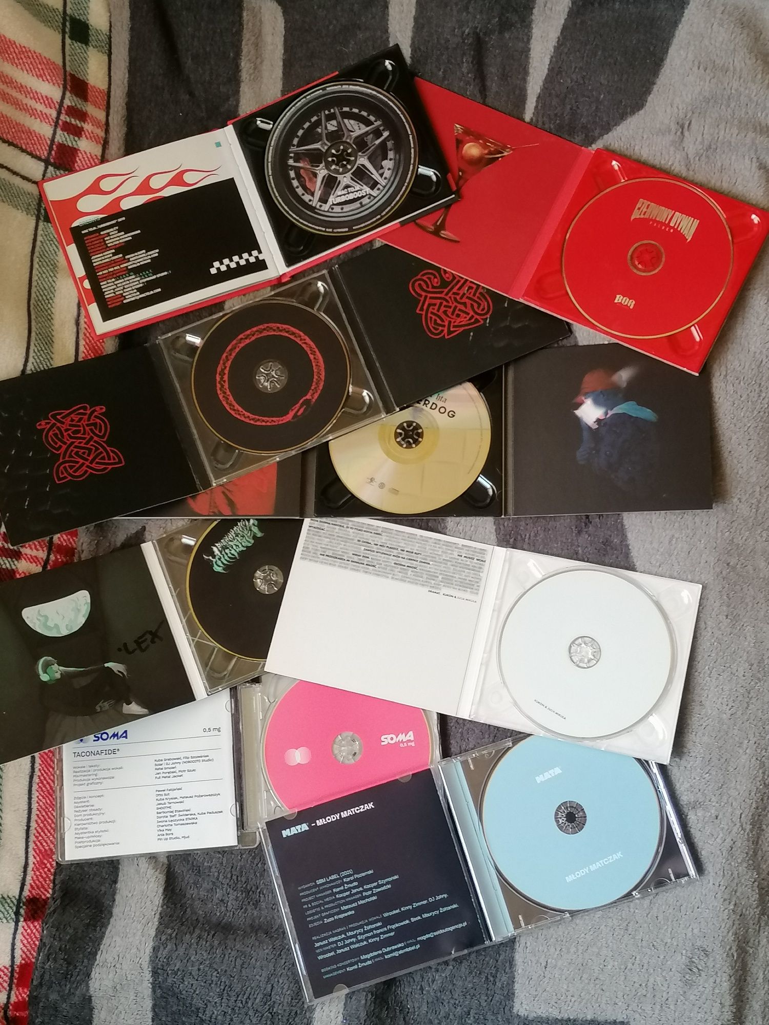 Płyty CD / albumy polski rap