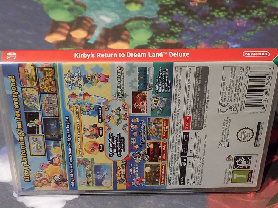 Kirby's Return to Dream Land Deluxe-pudło do Nintendo Switch OLED/Lite